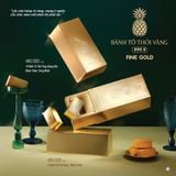  Hộp Bánh Tô Thỏi Vàng Đại Phát 55g - 10 cái 