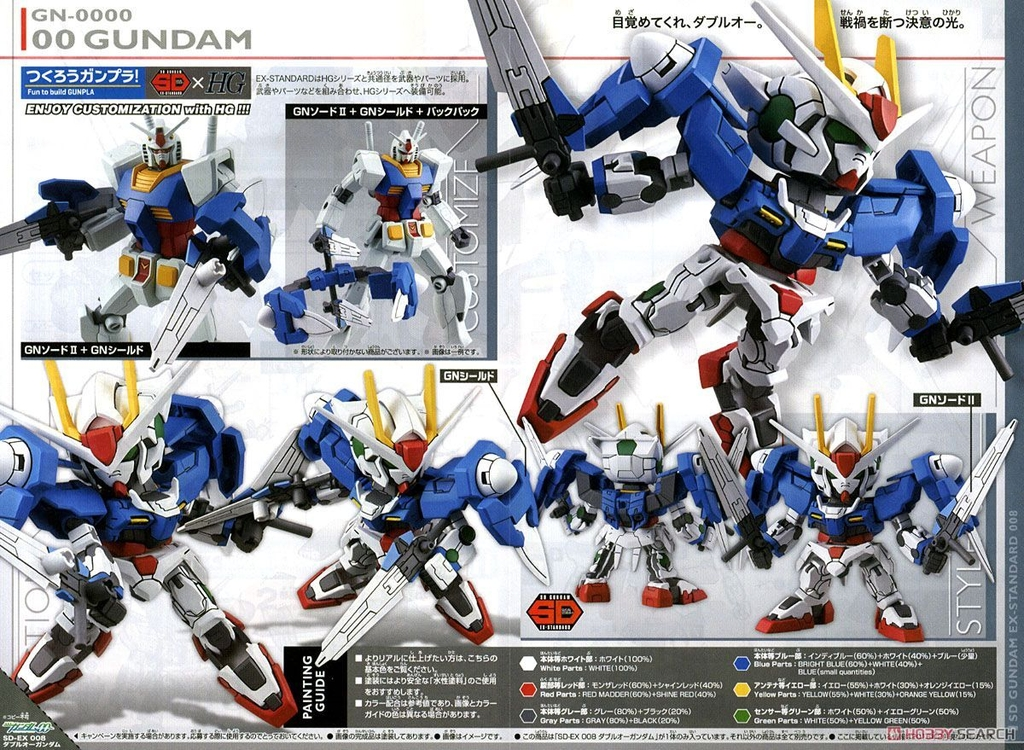  [Bandai] SD-EX 00 Gundam 