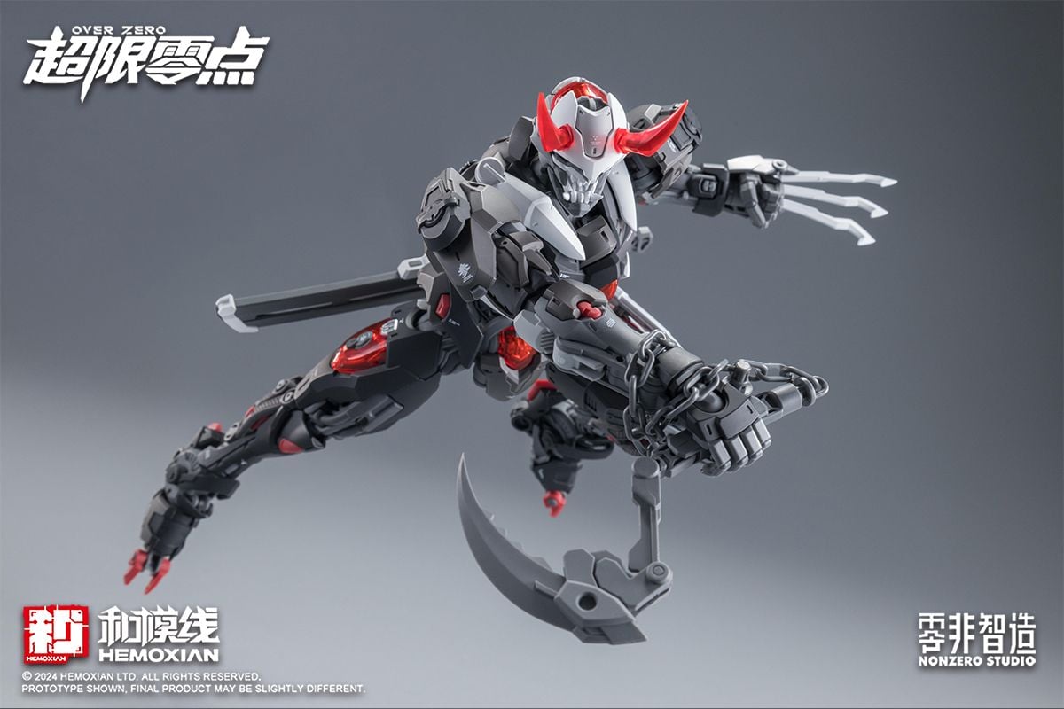  1/100 Hemoxian Lone Shadow Bản Full 5 dạng (Mô hình lắp ráp) 