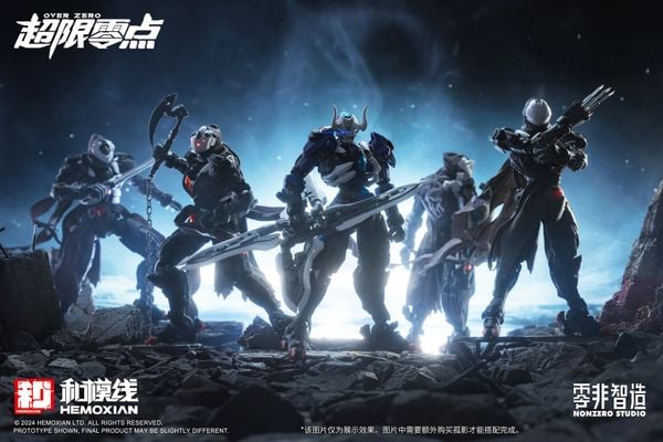  1/100 Hemoxian Lone Shadow Bản Full 5 dạng (Mô hình lắp ráp) 