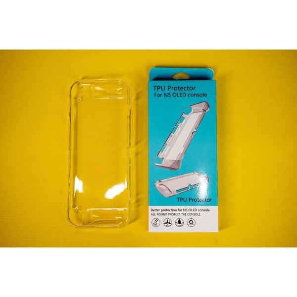  Ốp Silicon trong suốt Nintendo Switch OLED 