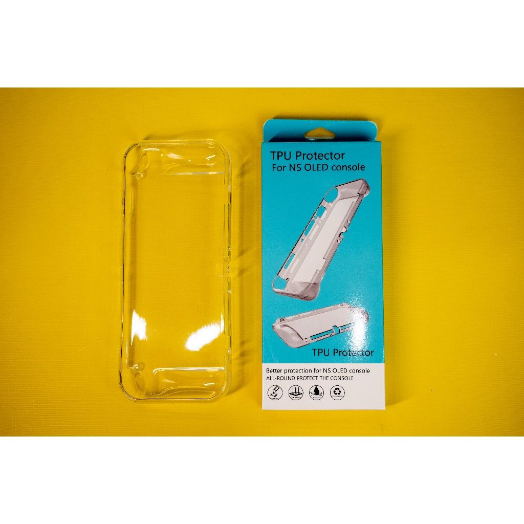  Ốp Silicon trong suốt Nintendo Switch OLED 