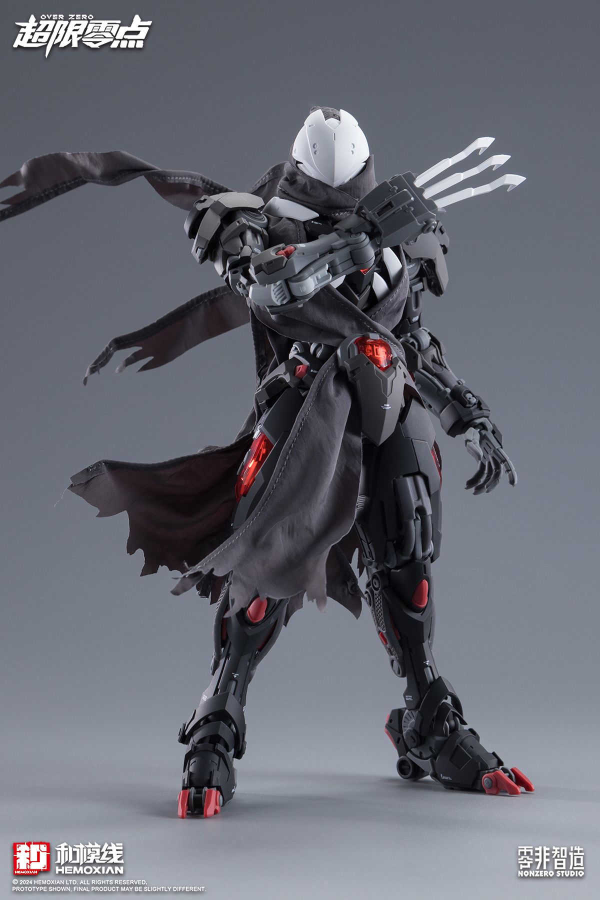  1/100 Hemoxian Lone Shadow Bản Full 5 dạng (Mô hình lắp ráp) 