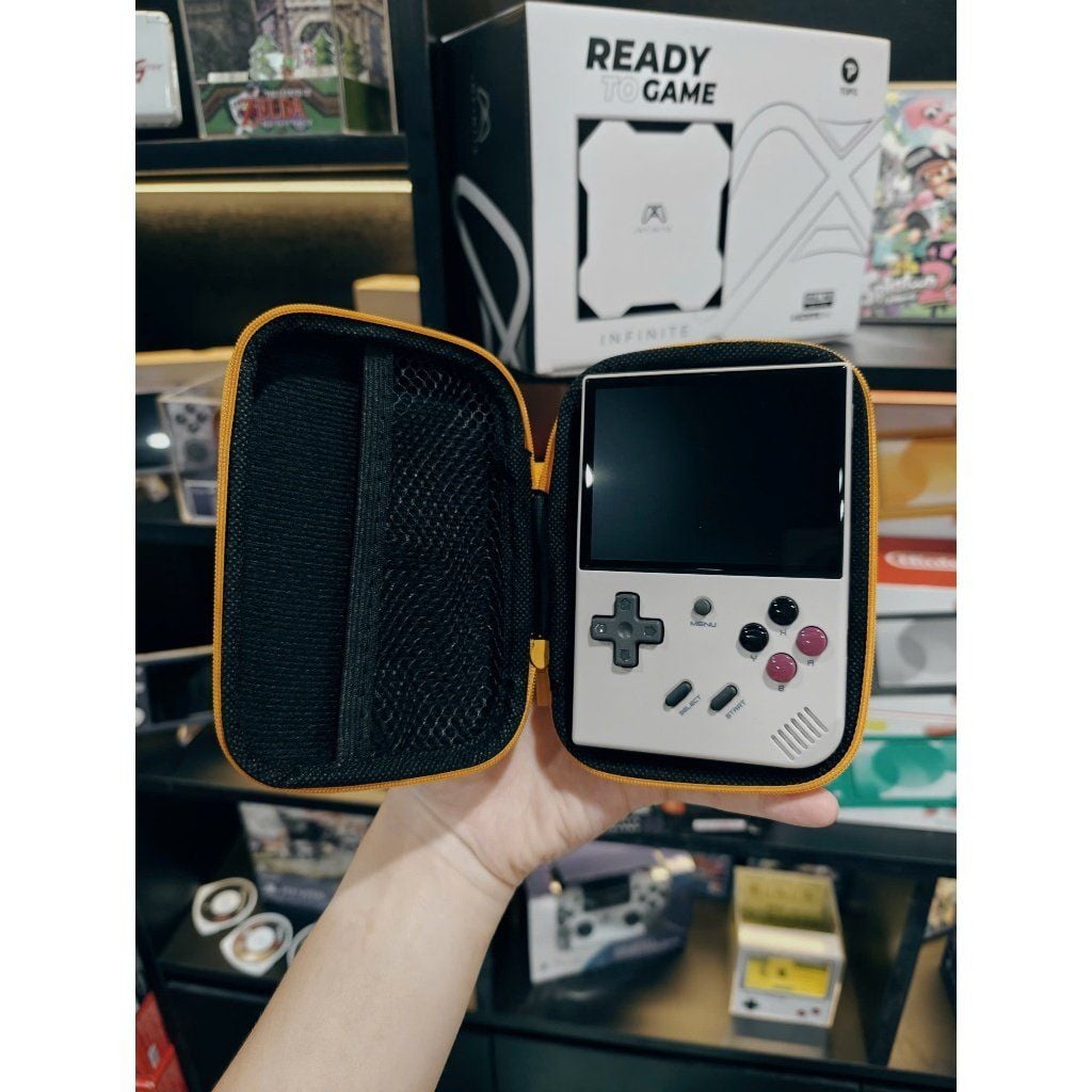  Bao đựng máy chơi game dạng dọc hình Pikachu RG35XX/ RG35XXPlus/ Myioo Mini Plus/R35S/RG35XX SP/... 