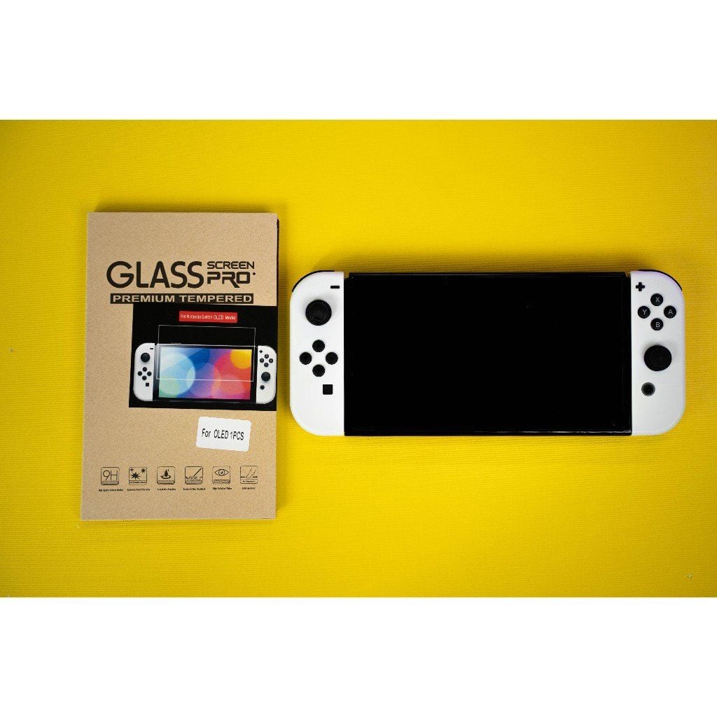  Miếng dán cường lực bảo vệ màn hình cho Switch V1/Lite/Oled cao cấp 