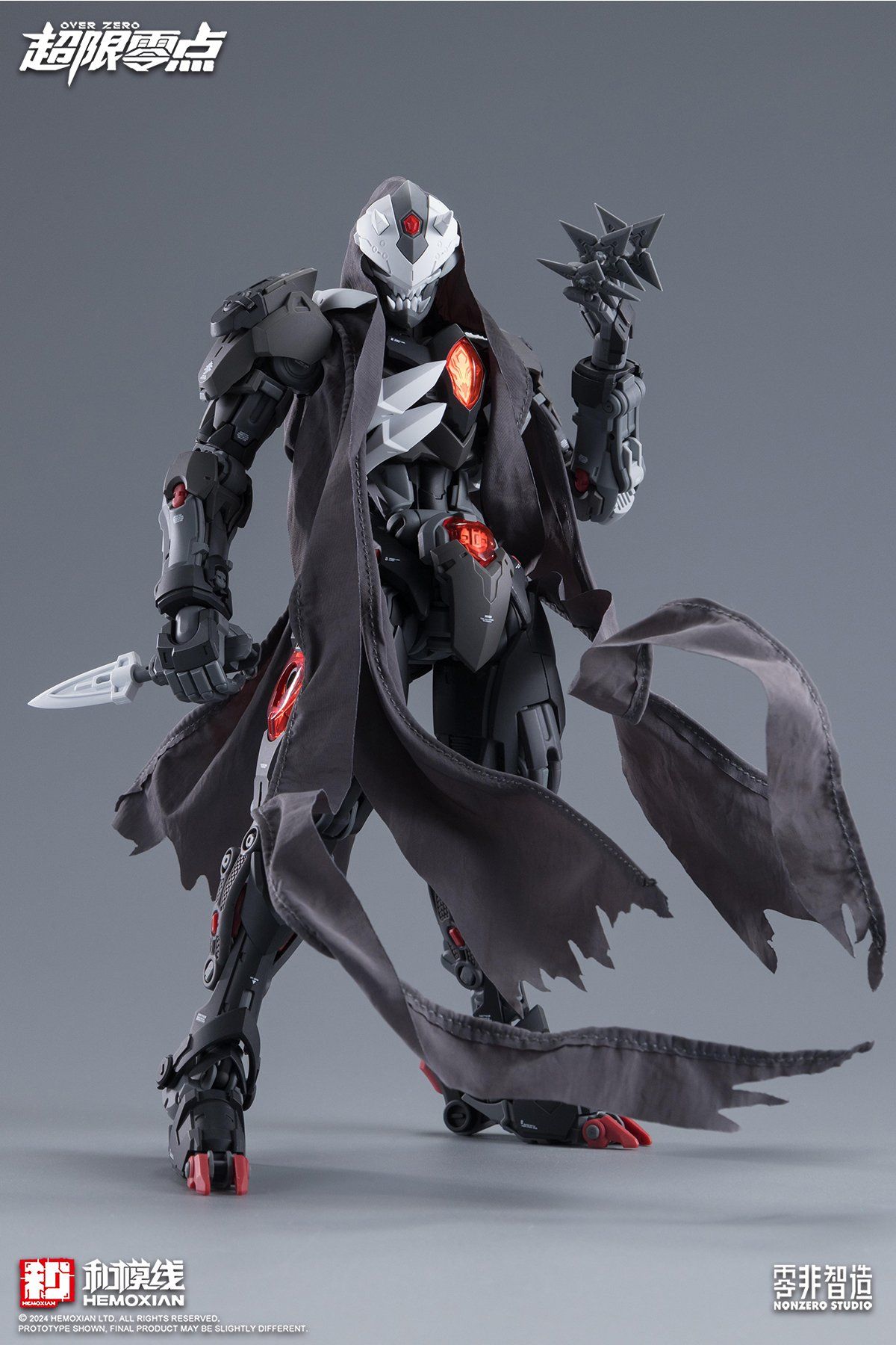  1/100 Hemoxian Lone Shadow Bản Full 5 dạng (Mô hình lắp ráp) 