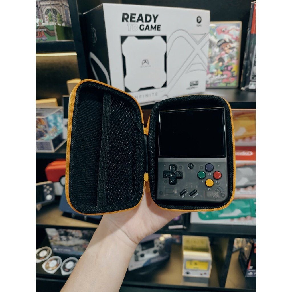  Bao đựng máy chơi game dạng dọc hình Pikachu RG35XX/ RG35XXPlus/ Myioo Mini Plus/R35S/RG35XX SP/... 