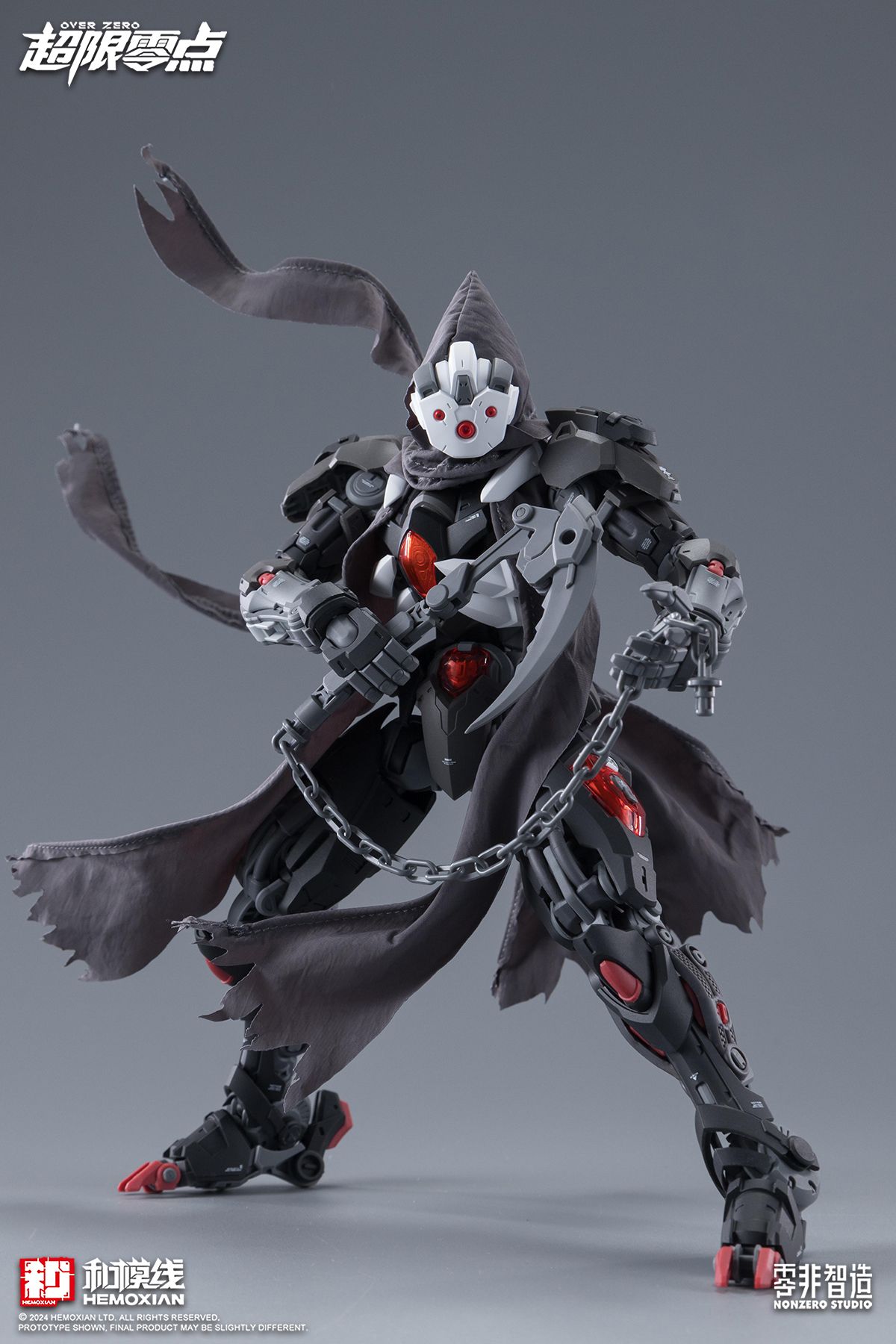  1/100 Hemoxian Lone Shadow Bản Full 5 dạng (Mô hình lắp ráp) 