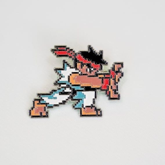  Pin cài Street Fighter nhân vật Ken & Ryu Bắn Chưởng Lực (Combo 2 chiếc nhân vật + chưởng lực) 