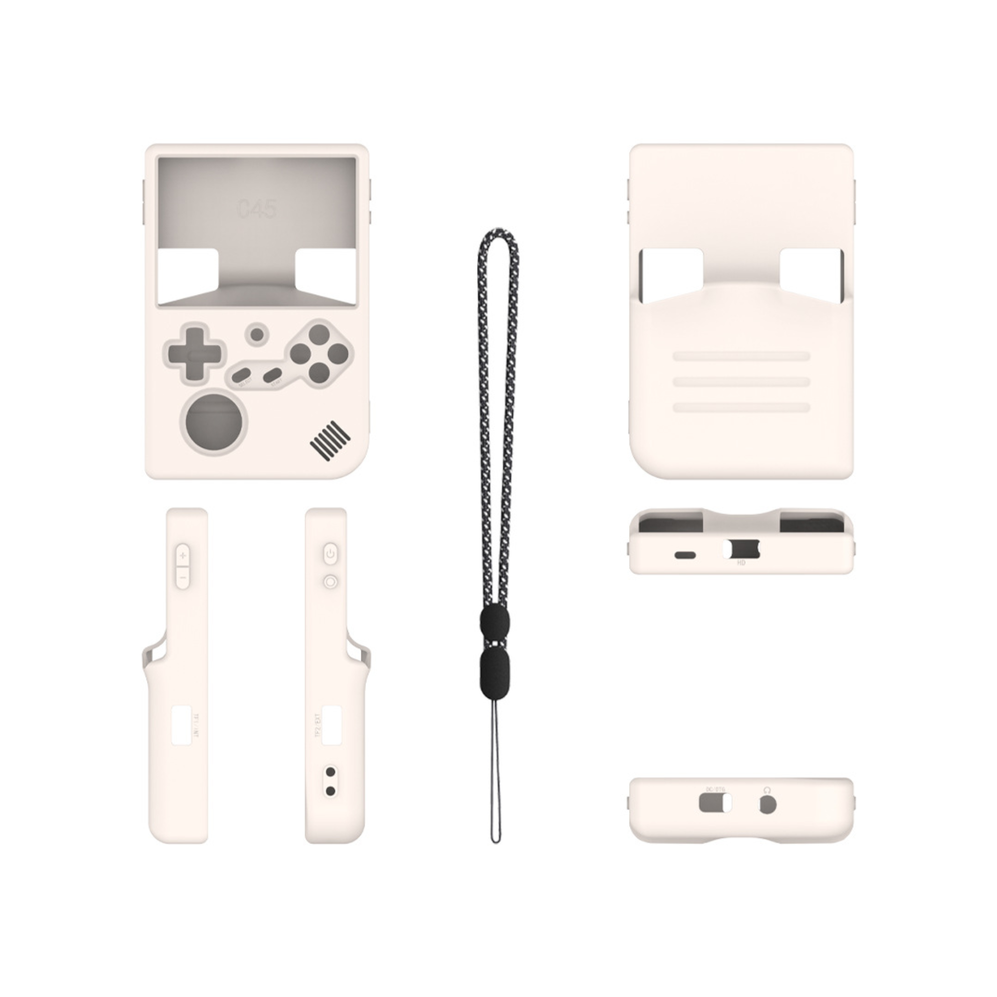  Ốp Silicon máy RG40XX-V bảo vệ máy chơi game chống bụi, chống va đập 