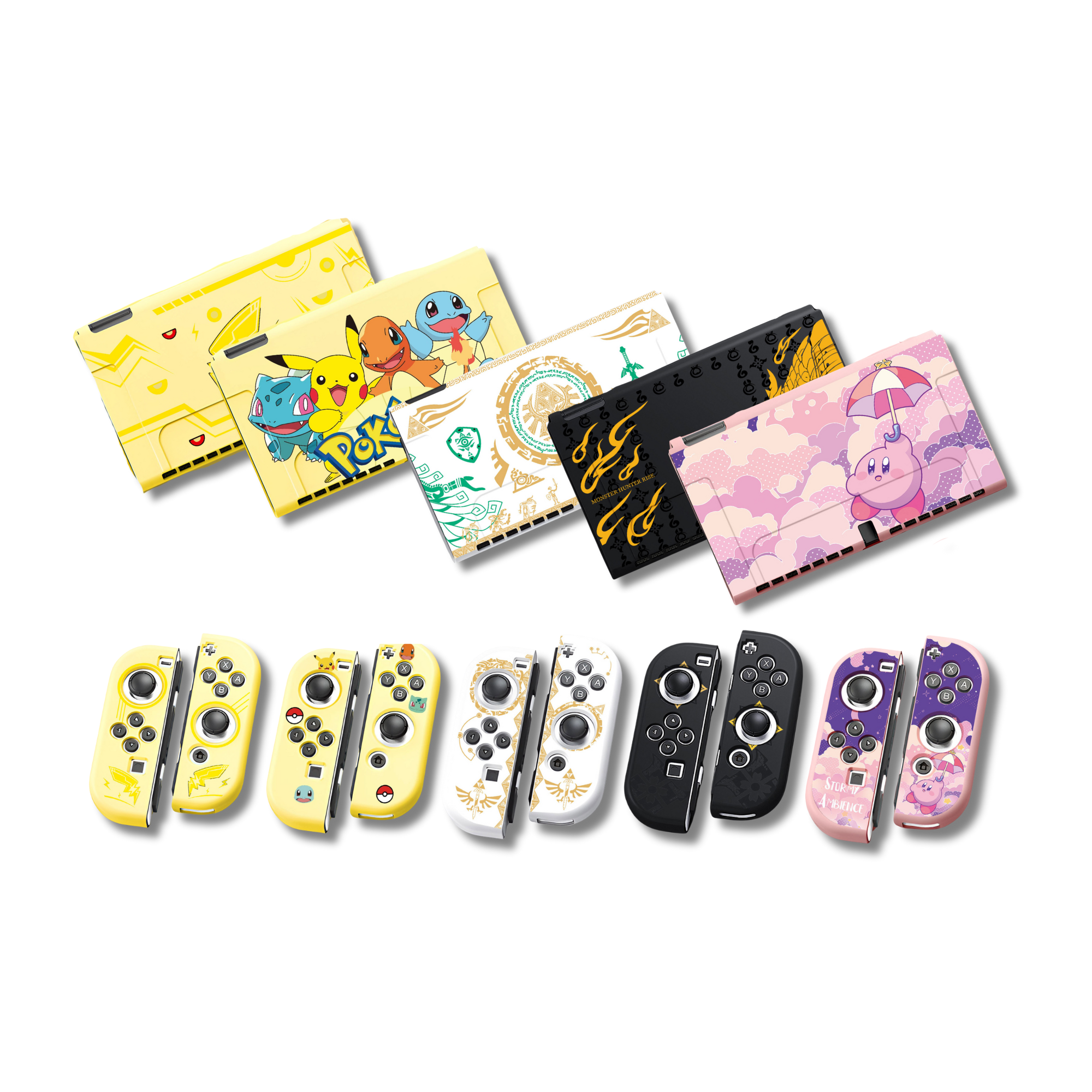  Ốp nhựa mềm Nintendo Switch OLED - trang trí, chống xước, va đập 