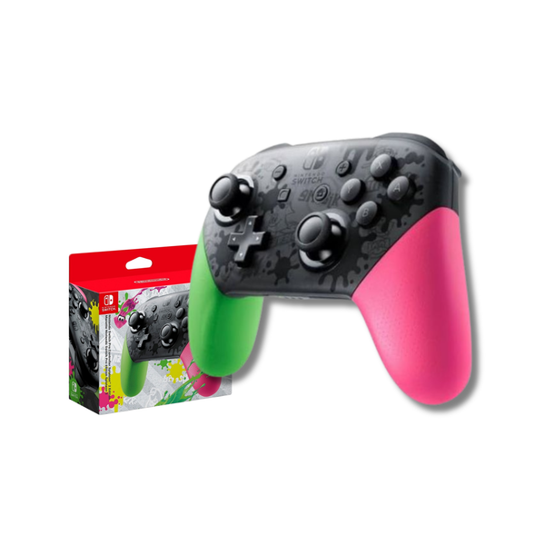  Tay cầm Nintendo Switch Pro Controller Splatoon 2 Fullbox 2hand 