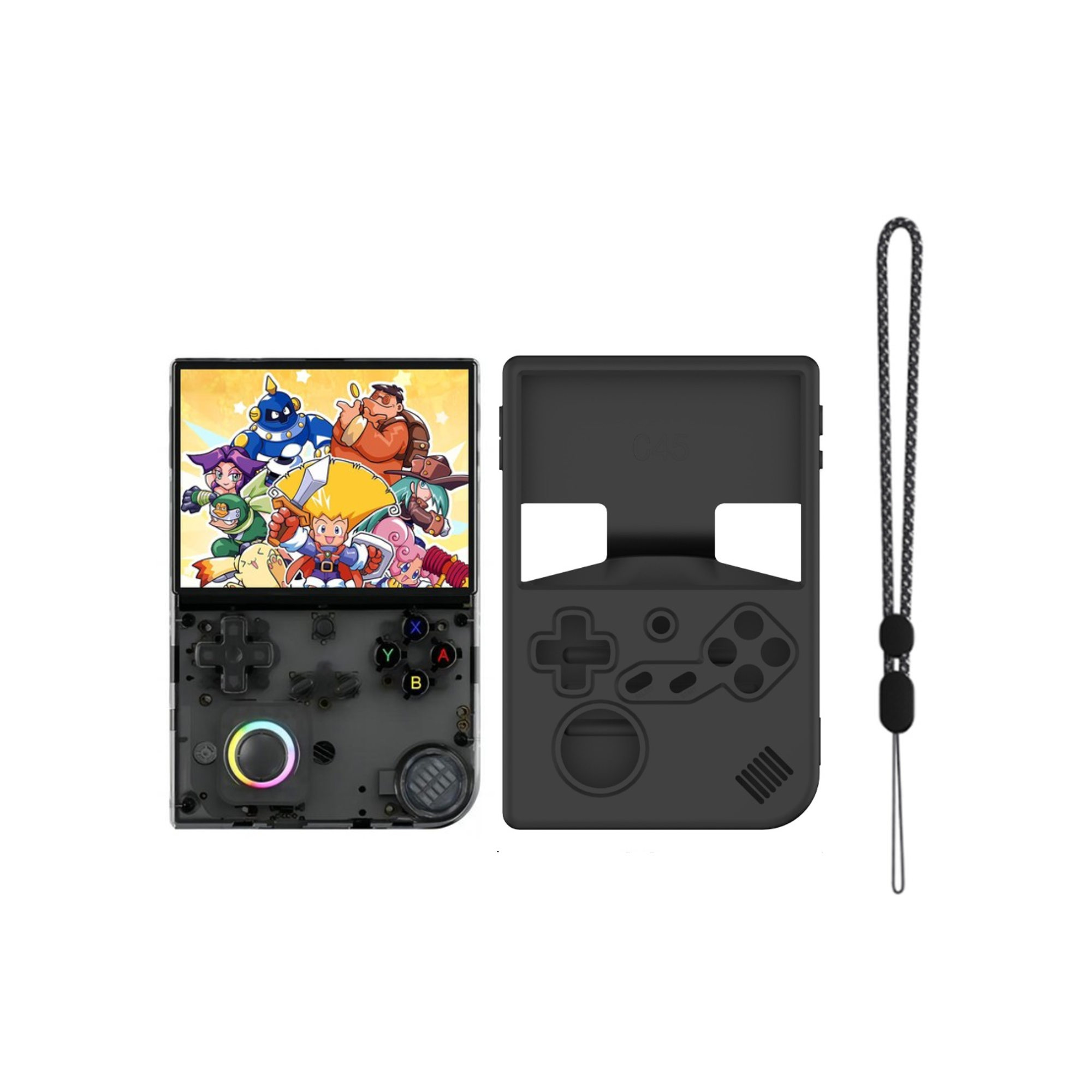  Ốp Silicon máy RG40XX-V bảo vệ máy chơi game chống bụi, chống va đập 