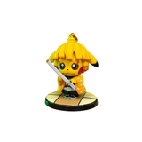  Figure Pikachu Cosplay Agatsuma Zenitsu Kimetsu no Yaiba buồn bã khóc nhè cho tâm hồn cô đơn 