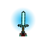  Đèn để bàn, đèn ngủ trang trí Kiếm Minecraft + chân đế sạc 