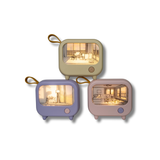  Đèn ngủ decor trang trí để bàn hình Tivi Retro 