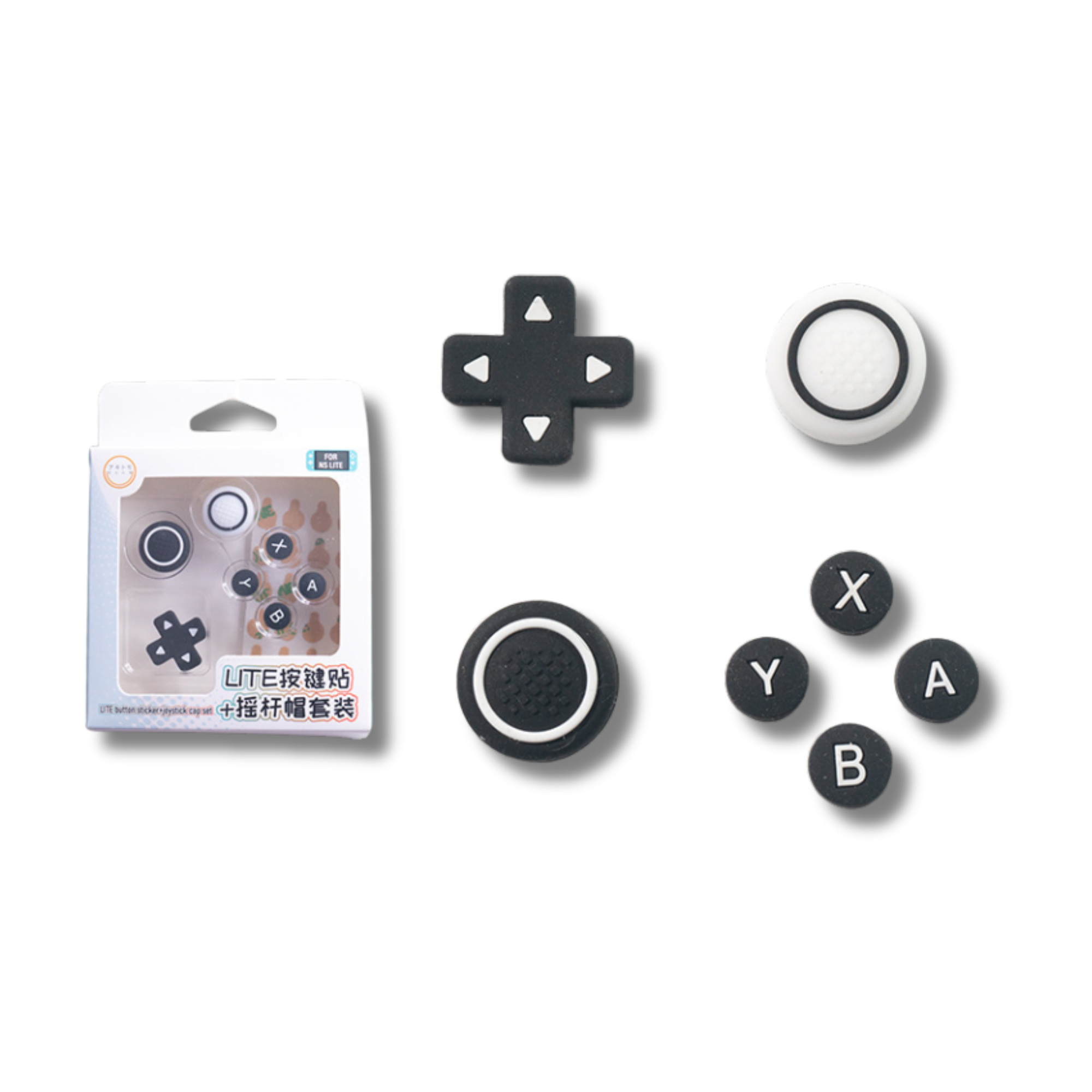  Núm bọc SET silicon mềm cho Nintendo Switch Lite - Thumb Grip 