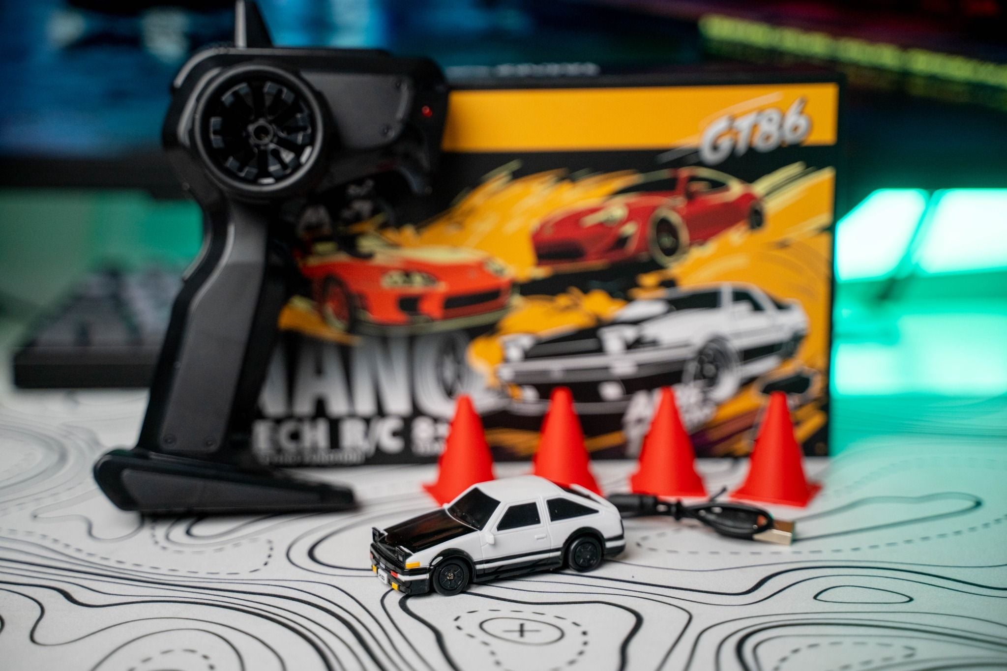  Xe đua điều khiển Mini Drift (1:64) 