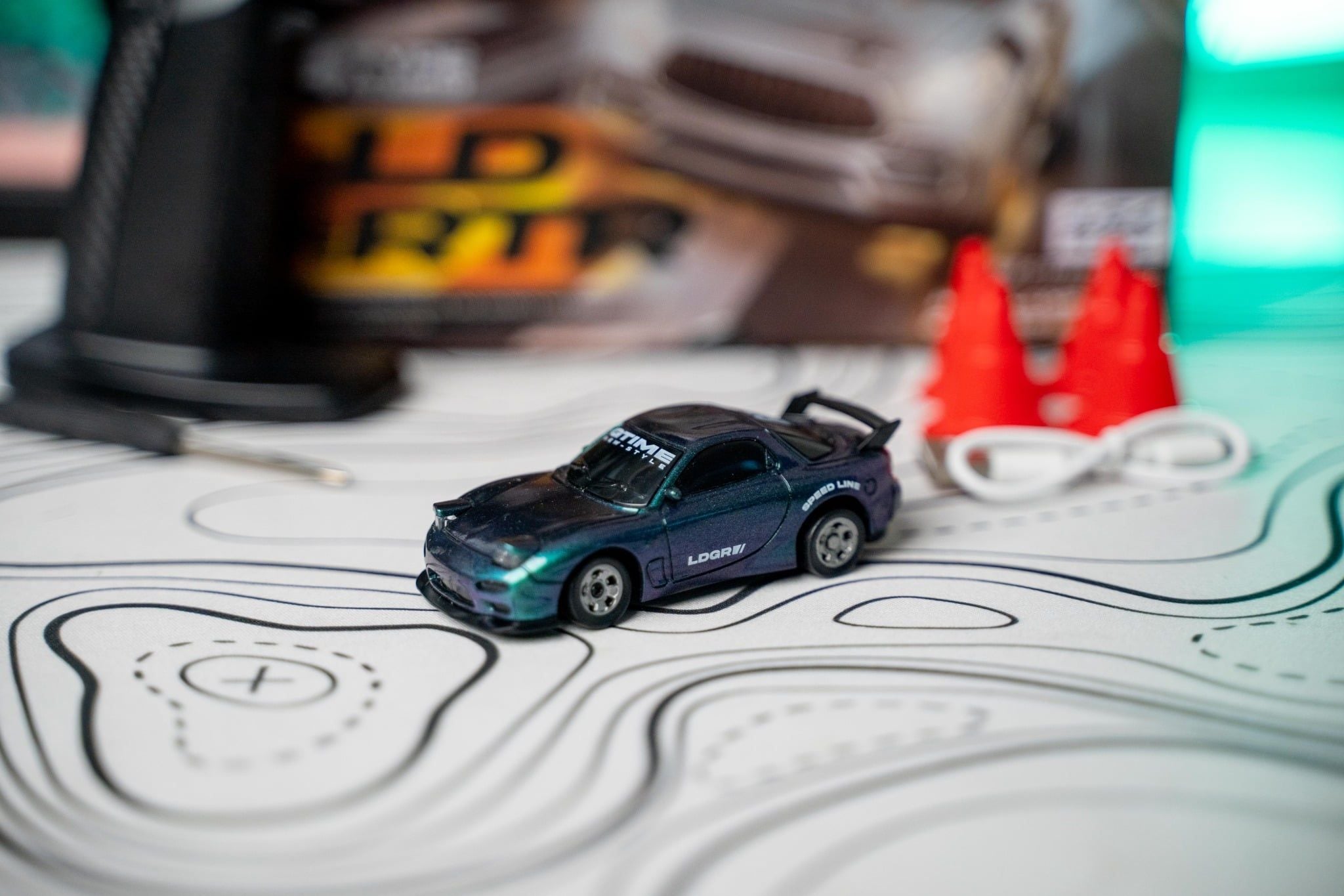  Xe đua điều khiển Mini Drift (1:64) 