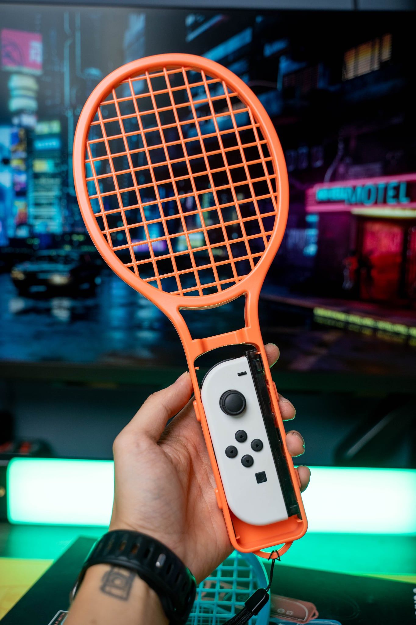  Bộ Vợt Thể Thao Tennis Cầu Lông phù hợp Joy-con Nintendo Switch V1 V2 / 2 / OLED  - Phụ kiện Sports cho Switch 