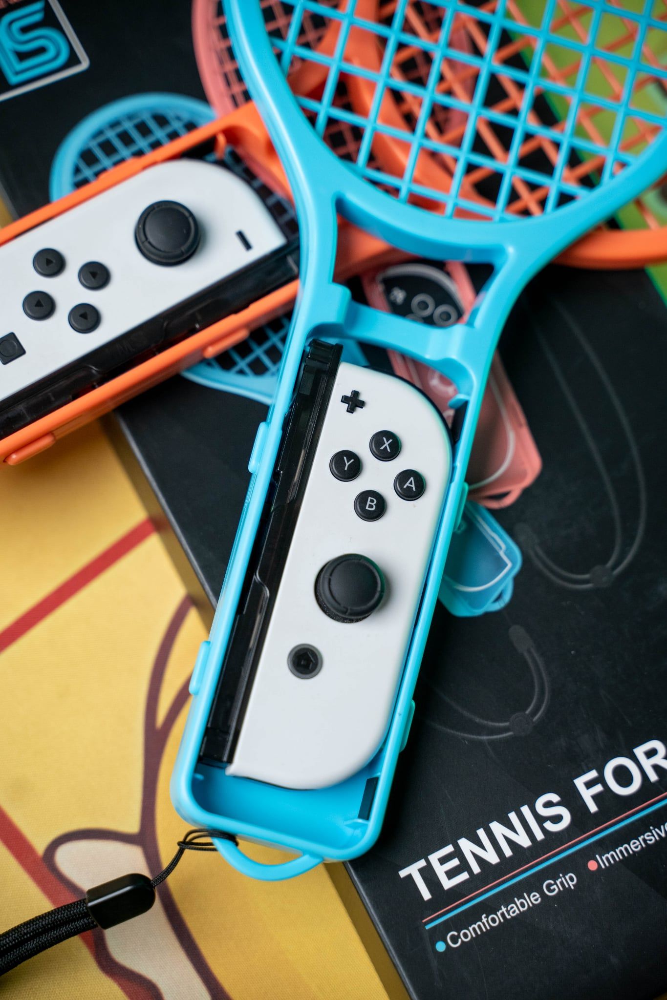  Bộ Vợt Thể Thao Tennis Cầu Lông phù hợp Joy-con Nintendo Switch V1 V2 / 2 / OLED  - Phụ kiện Sports cho Switch 