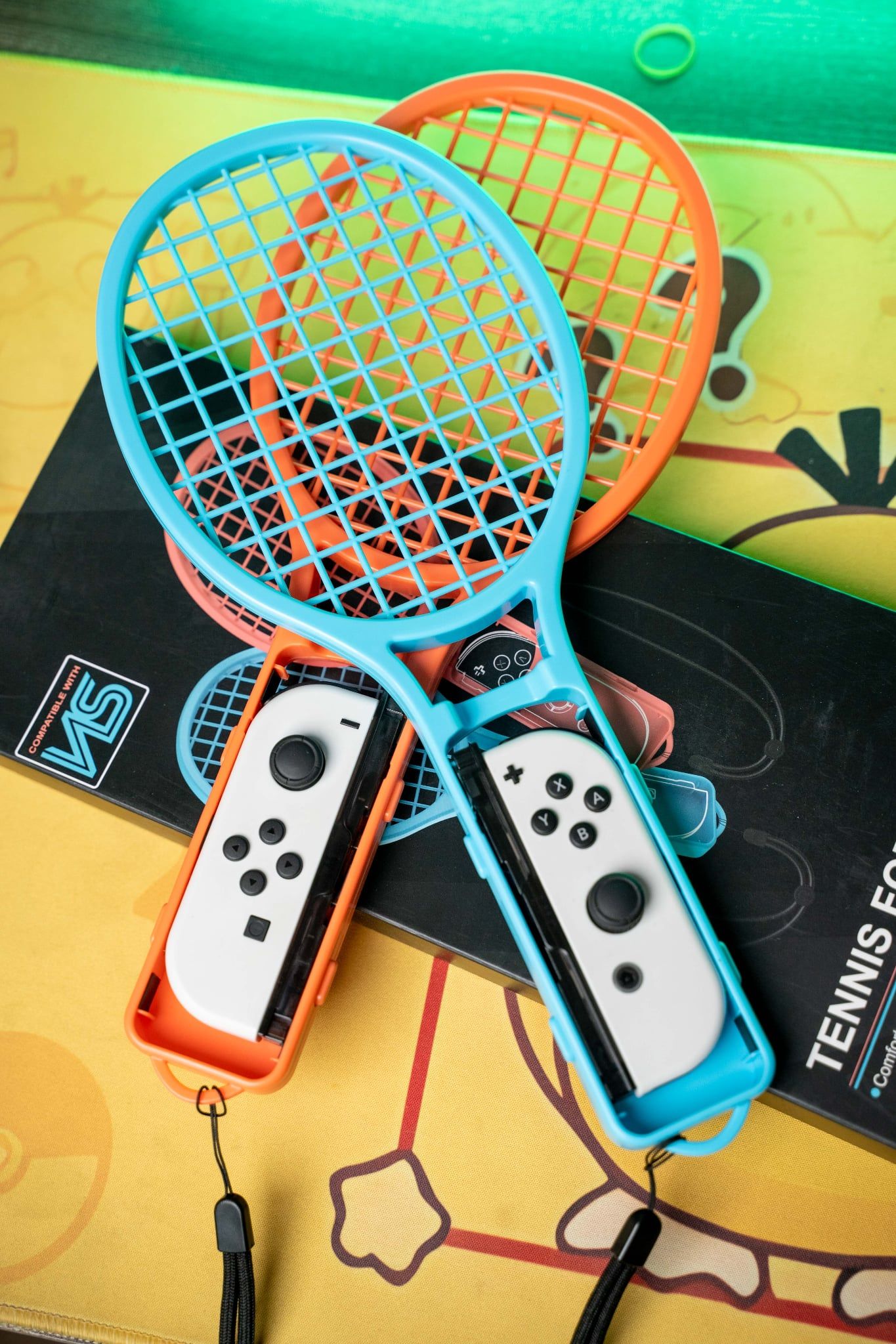  Bộ Vợt Thể Thao Tennis Cầu Lông phù hợp Joy-con Nintendo Switch V1 V2 / 2 / OLED  - Phụ kiện Sports cho Switch 