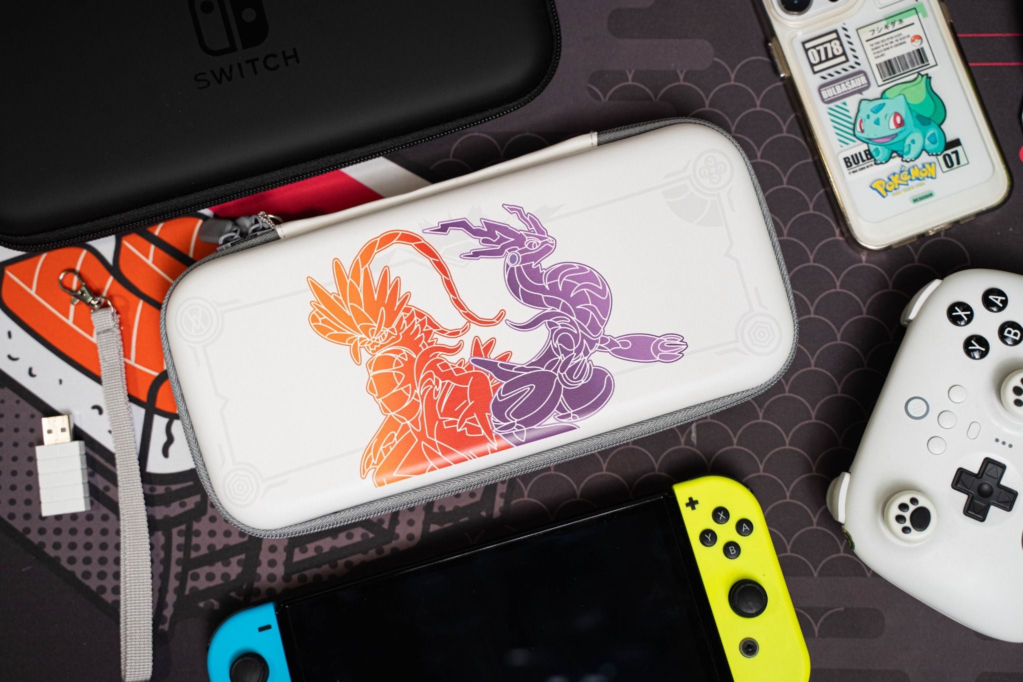  Bao đựng Switch màu Limited Pokemon/Zelda/Mario/Monster Hunter ... cho máy V1, V2, OLED 