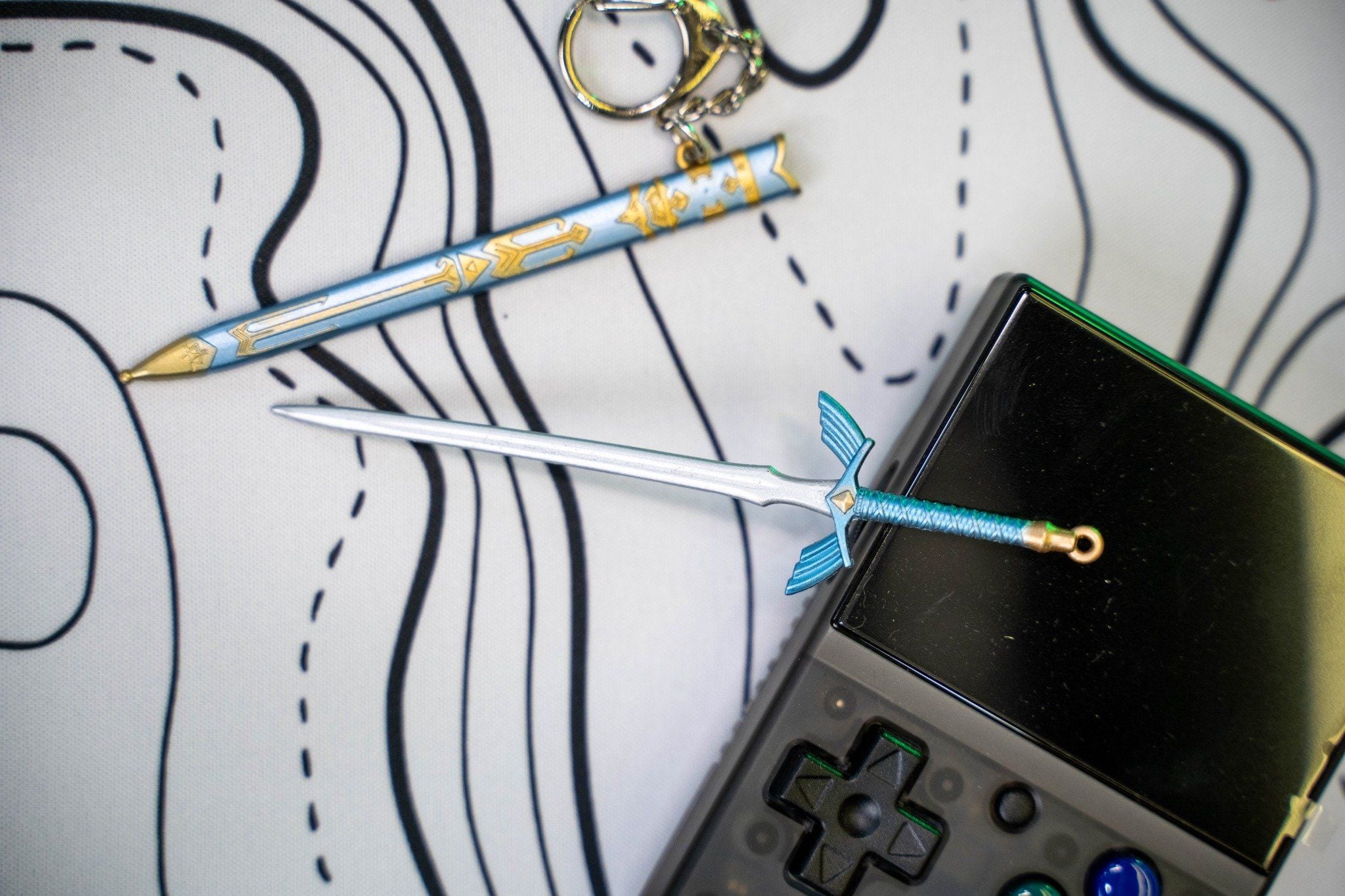  Móc khóa kim loại The Legend of Zelda Tears of the Kingdom 