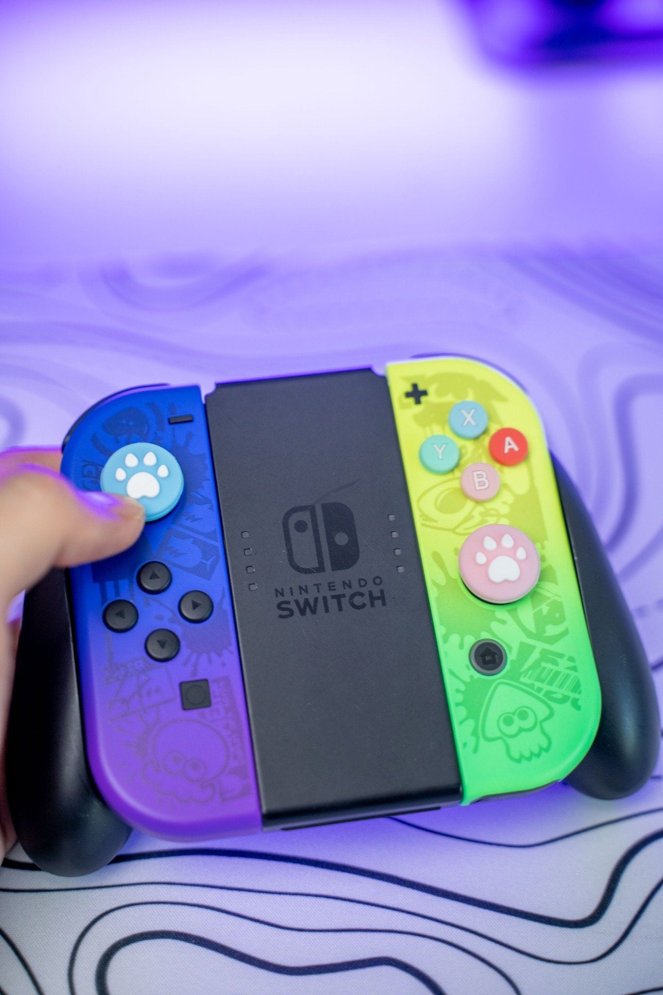  Núm bọc SET silicon mềm cho Nintendo Switch Lite - Thumb Grip 