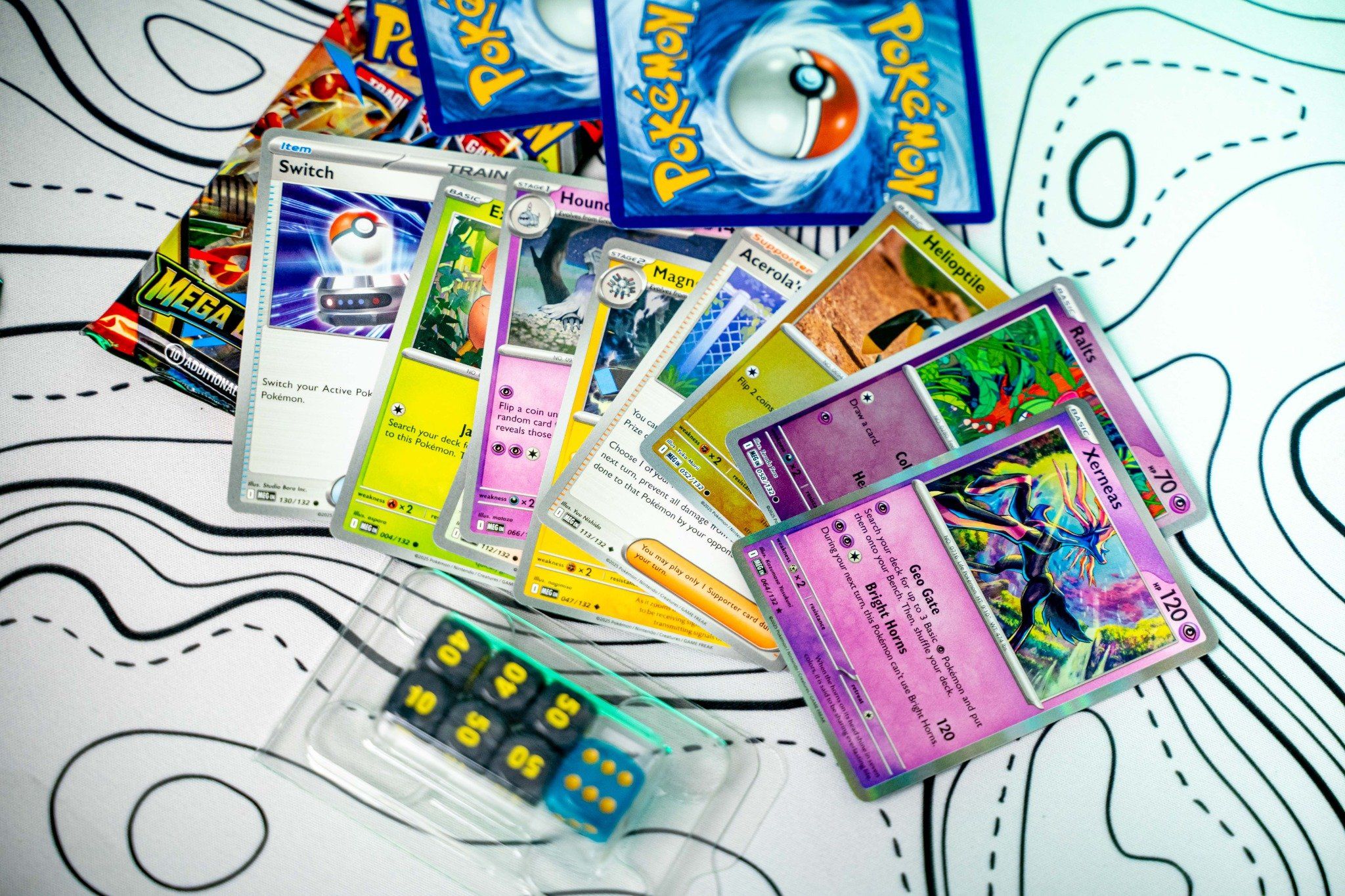  Mega Evolution Half Booster Box - ME01: Mega Evolution (MEG) - TCG TOPO SHOP 