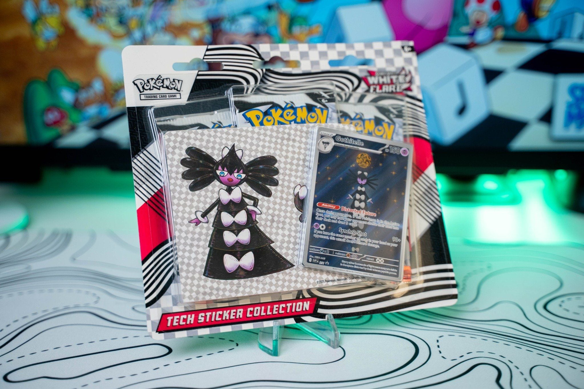  White Flare Tech Sticker Collection - SV: White Flare (WHT) - TCG TOPO SHOP 