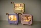  Đèn ngủ decor trang trí để bàn hình Tivi Retro 