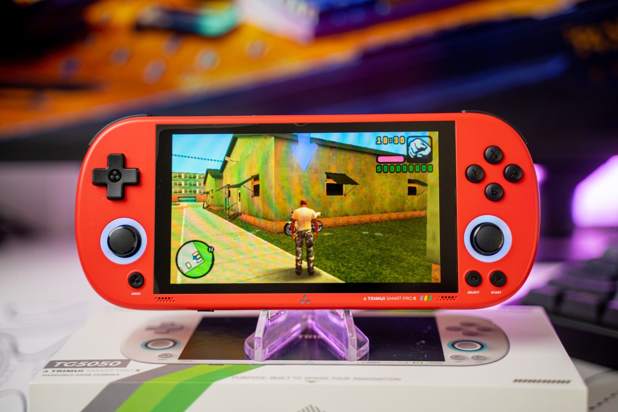  TrimUI Smart Pro S - Kèm thẻ 64GB tốc độ cao + Cài sẵn Firmware và kho game hay chọn lọc 