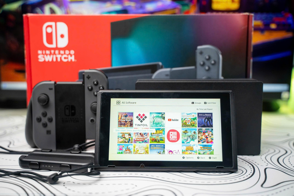  Nintendo Switch V2 - Cài sẵn game /android app/retro game 