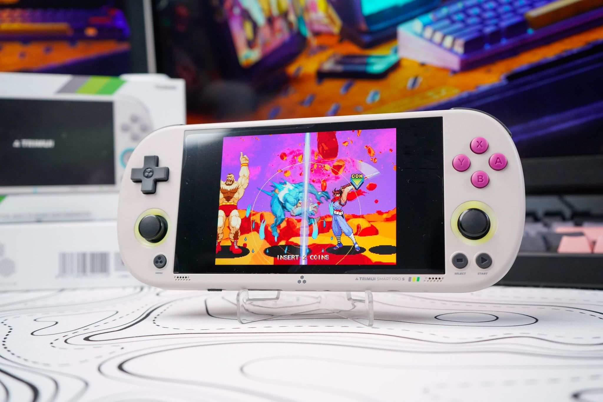  TrimUI Smart Pro S - Kèm thẻ 64GB tốc độ cao + Cài sẵn Firmware và kho game hay chọn lọc 