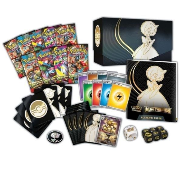  Mega Evolution Elite Trainer Box [Mega Gardevoir] - ME01: Mega Evolution (MEG) [Eng] - TCG TOPO SHOP 