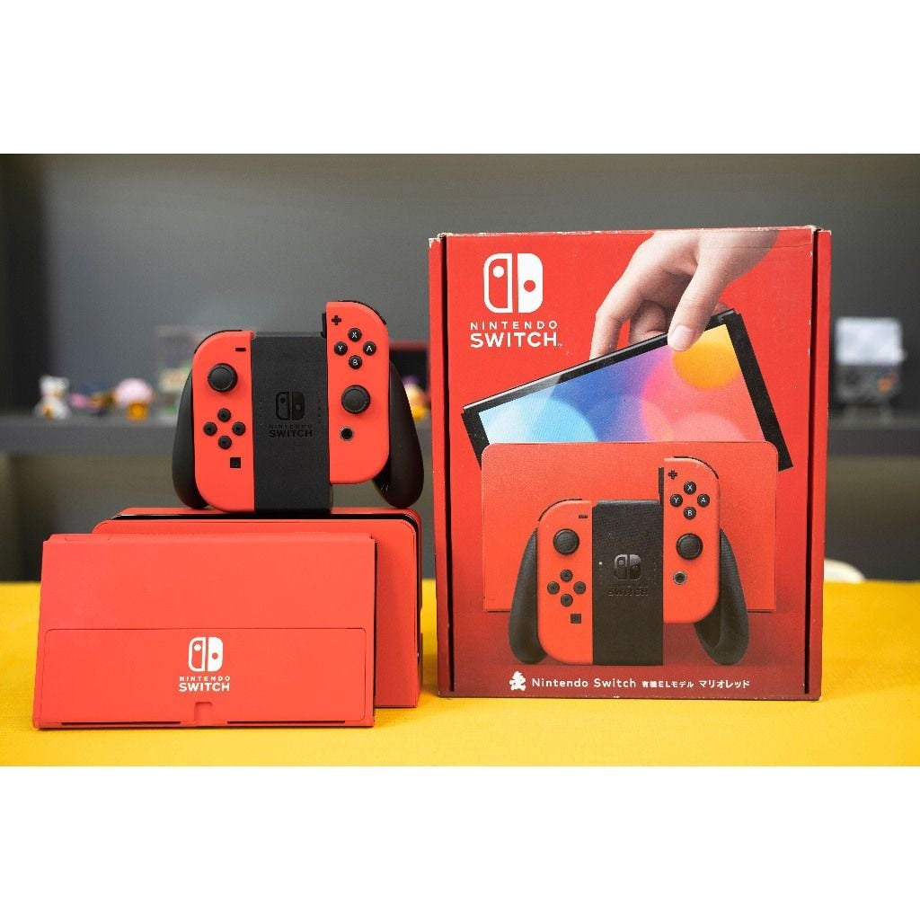  Switch Oled Mới 99% Nguyên Bản (Không Mod) Đầy đủ phụ kiện Chính hãng 