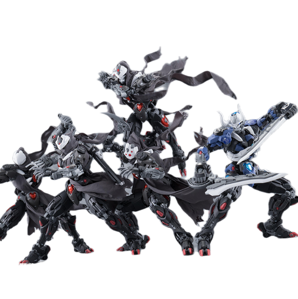  1/100 Hemoxian Lone Shadow Bản Full 5 dạng (Mô hình lắp ráp) 