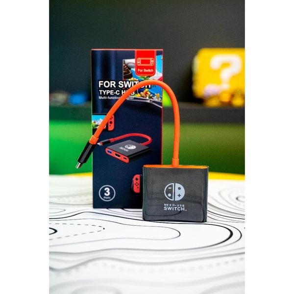  Dock Tivi Mini cho Nintendo Switch V1 - V2 - Oled (USB-C to HDMI + PD + USB) 