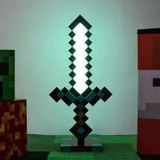  Đèn để bàn, đèn ngủ trang trí Kiếm Minecraft + chân đế sạc 
