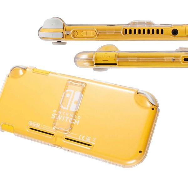  Ốp nhựa cứng trong suốt cho Nintendo Switch Lite 