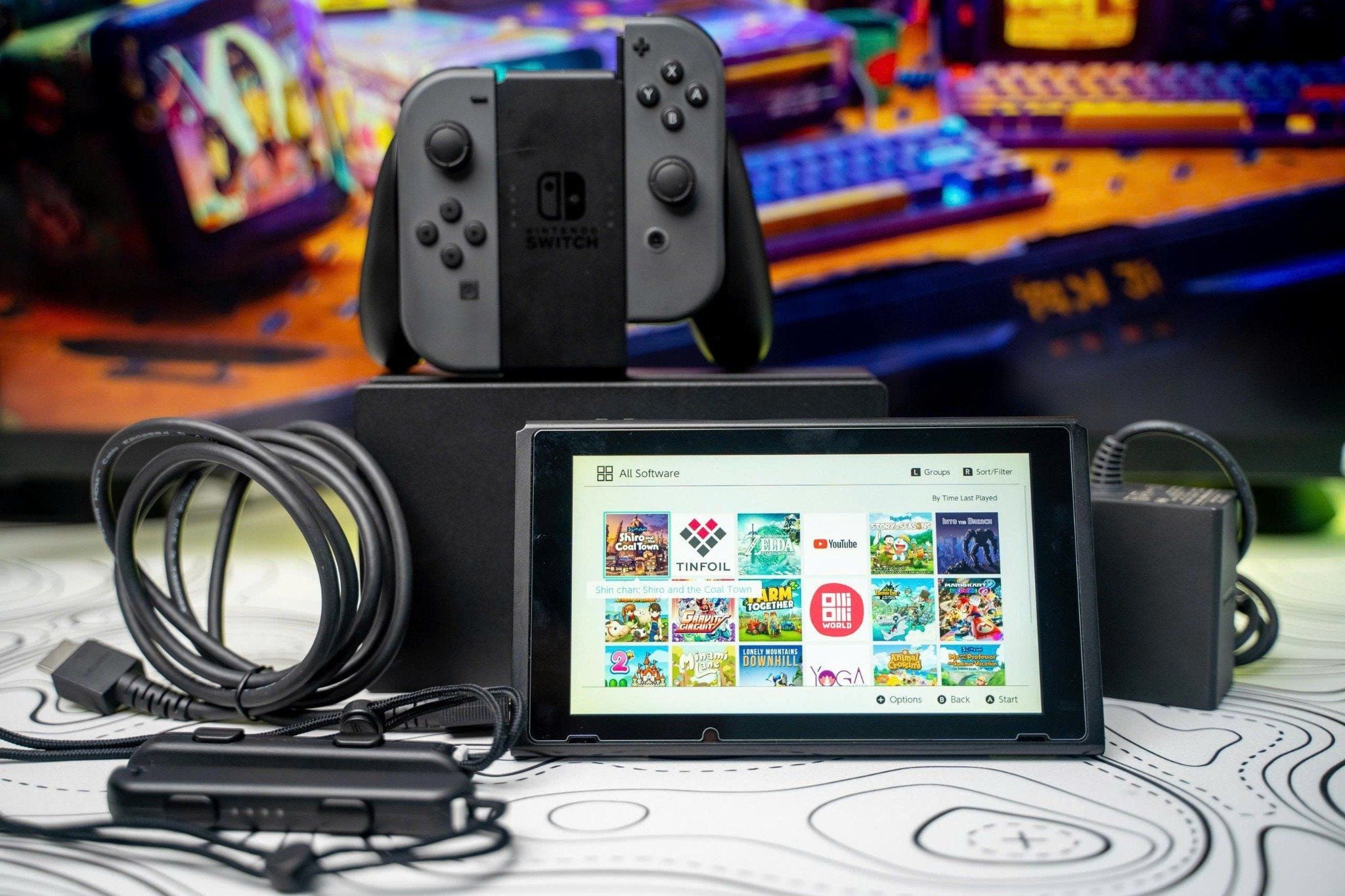  Nintendo Switch V2 - Cài sẵn game /android app/retro game 