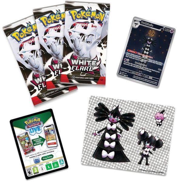  White Flare Tech Sticker Collection - SV: White Flare (WHT) - TCG TOPO SHOP 