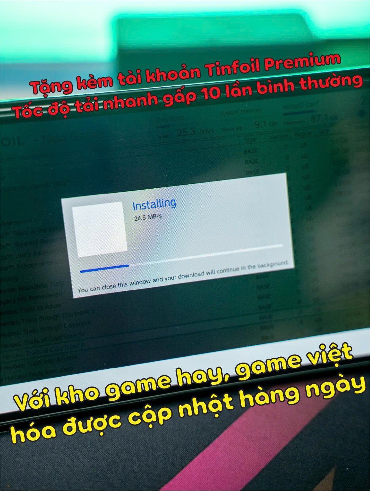 Nintendo Switch oled Nobox (Mod Chip) - Tặng kèm sạc Zin + đốc TV