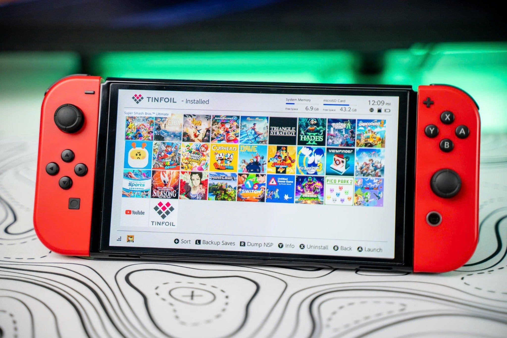 Nintendo Switch oled Nobox (Mod Chip) - Tặng kèm sạc Zin + đốc TV