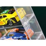  Hộp Mica Trưng Bày Xe Mô Hình 1:64 - 8 Ngăn Trong Suốt, Chắc Chắn, Có Nắp Chống bụi 