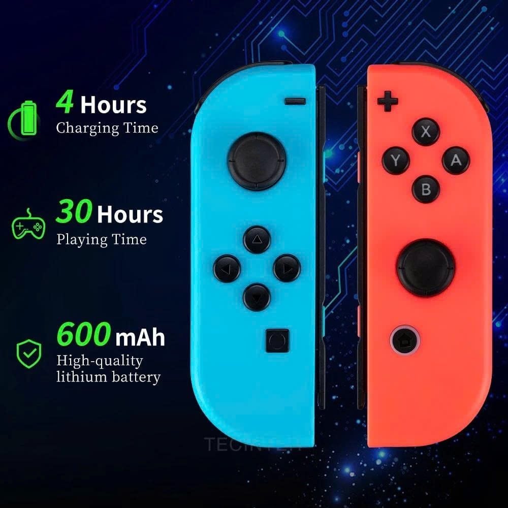  Cặp Joycon Trái Phải Cho Nintendo Switch V1/V2/OLED Chính Hãng Unbox 