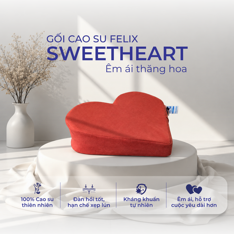 GỐI TIM SWEETHEART – GỢI CẢM HƠN, THĂNG HOA HƠN