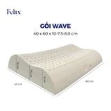 Gối cao su Felix - Lượn sóng Wave