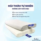 Gối Baby Joy 100% cao su thiên nhiên cho trẻ từ 2-6 tuổi.